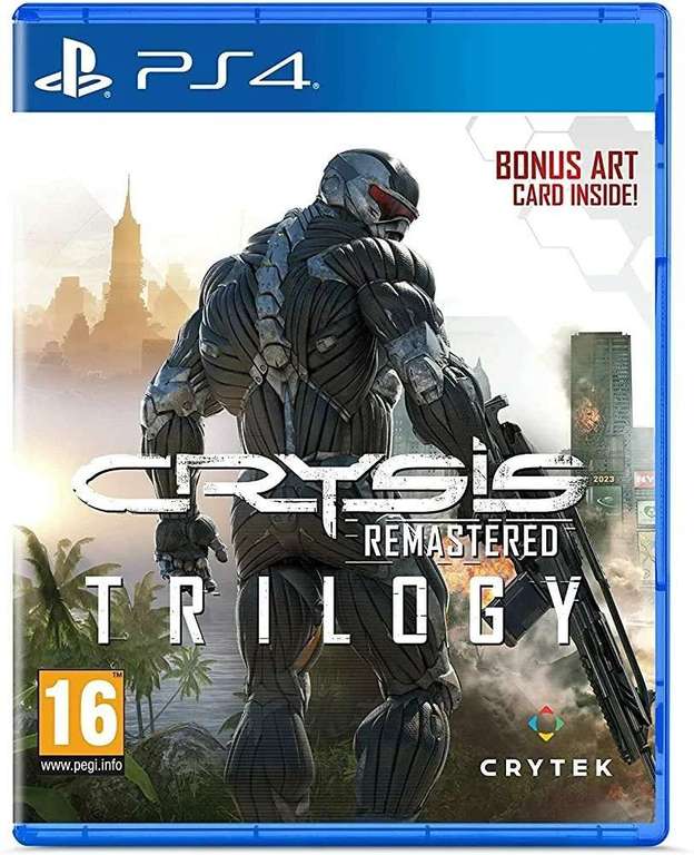 Crysis Remastered Trilogy (PS4) - PEGI 16