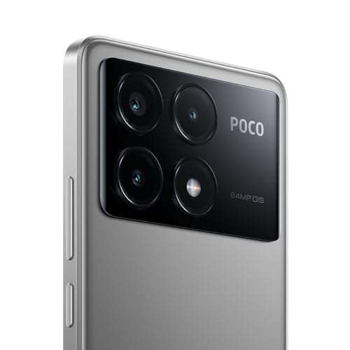 POCO X6 Pro 5G Gray- Smartphone 12+512GB, MediaTek Dimensity 8300 Smartphone