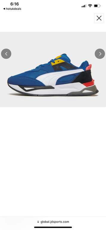 Puma Mirage Sport Men's Trainers - £10 free click & collect @ JD Sports