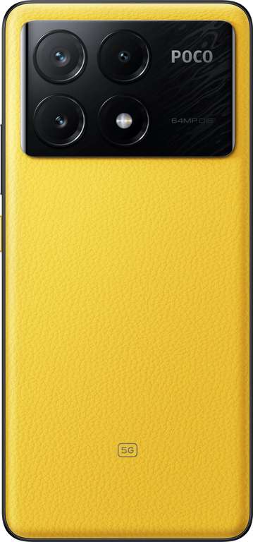 Xiaomi POCO X6 Pro 5G - Smartphone 12+512GB - Yellow (UK Version + 2 Years Warranty) / 256GB £287.26 (Sold By Amazon EU)