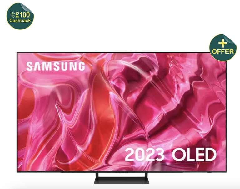 Samsung QE55S92CATXXU 55” S92 OLED 4K Smart 144Hz TV - 5 Year