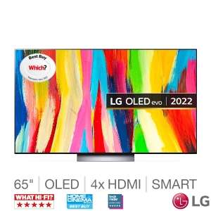 LG C2 OLED65C26LD 65 Inch OLED 4K Ultra HD Smart TV - £1715.98 in store, £1719.99 online @ Costco