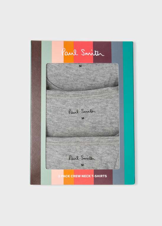 3 Pack - Paul Smith 100% Cotton Lounge T-Shirts (S-XL) £16.80 With Code + Free Delivery & Returns @ Paul Smith