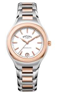 Rotary Ladies' Kensington Two-Tone Stainless Steel Watch Reduced with code plus free delivery