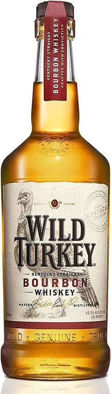 Wild Turkey 81 Kentucky Straight Bourbon Whiskey, 70cl, 40.5% - £17.85 @ Amazon