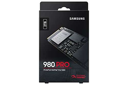 Samsung 980 PRO 2 TB PCIe 4.0 M.2 £184.99 @ Amazon