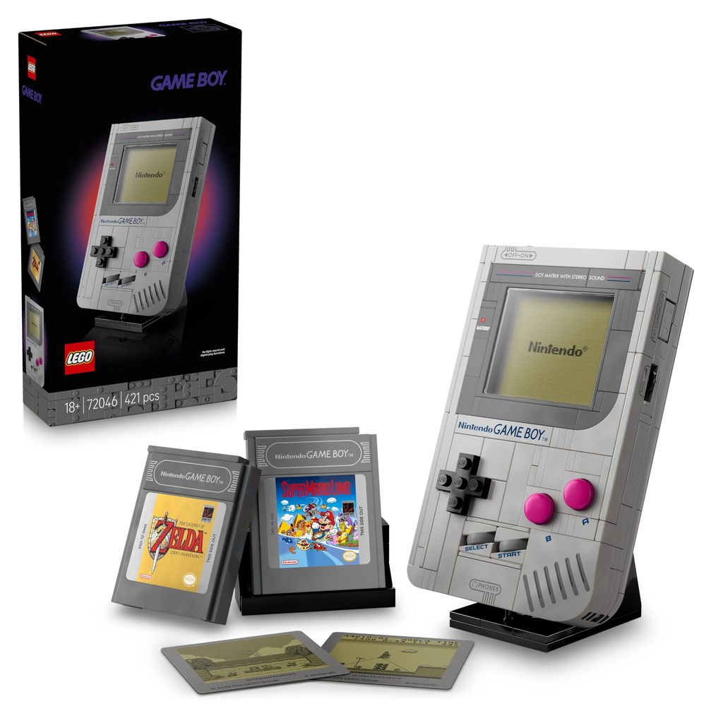 LEGO Super Mario Game Boy Nintendo Kit with 2 Cartridges