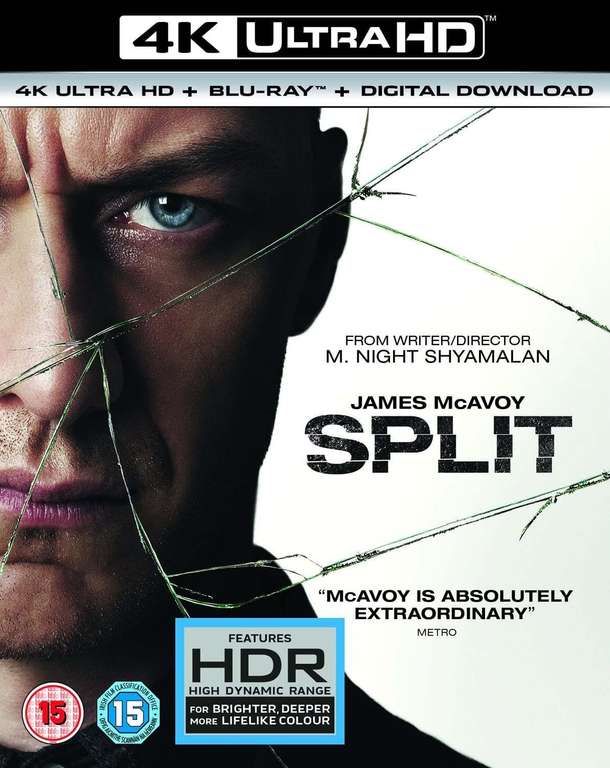 Split [4K Ultra HD + Blu-Ray] - £8.24 Delivered @ Rarewaves