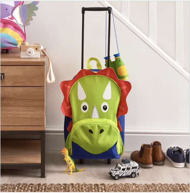 Kid's Dinosaur Backpack Suitcase (Free C&C)