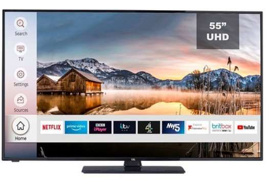 EGL 55E23UHDS 55 Inch UHD Linux Smart TV - £219 + £4.99 delivery @ Studio