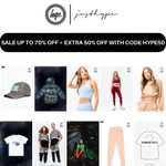 Sale Up to 70% Off + Extra 50% Off With Code (Min. Spend £25) + Free Shipping Over £60 (otherwise £3.49) - @ Just Hype