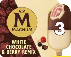 Magnum White Chocolate & Berry ReMix 3 pk