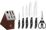 ZWILLING Henckels International Self Sharpening Definition Knife Block 7pc, Metallic - £68.09 @ Amazon