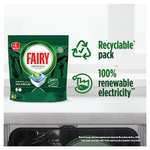 Fairy All-In-1 Dishwasher Tablets Bulk, 110 Tablets, Original, Effective Even On Dried-On Grease