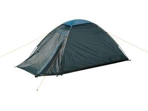 2 Person XL Dome Tent With Porch + 2 year guarantee for £15.50 with new member voucher (free collection) @ Halfords