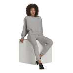 Adidas Originals Womens Adicolor Essentials Fleece Sweatshirt Medium Grey Heather £14.99 + £4.99 delivered @ MandM