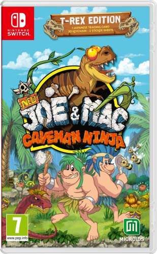 Regnskab Foragt Økonomisk Joe & Mac: Caveman Ninja - T-Rex Edition (Nintendo Switch) £23.95 @ Coolshop  | hotukdeals