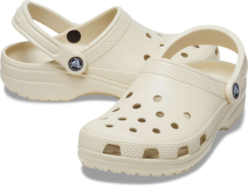 Unisex Classic Crocs in Bone Nude, Various Sizes at Amazon - Only £22. ...