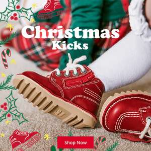 Up to 50% off the Sale plus Free Delivery and Returns From Kickers