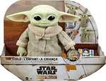 Mattel Star Wars RC Grogu Plush Toy, 12-in Soft Body Doll with Remote-Controlled Motion