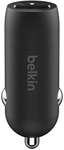Belkin Quick Charge USB Car Charger 18W (Qualcomm Quick Charge 3.0 Charger £6.34 @ Amazon
