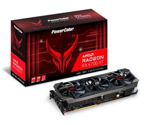PowerColor Radeon RX 6700 XT 12GB Red Devil Graphics Card - £519.99 / £523.48 delivered @ Ebuyer