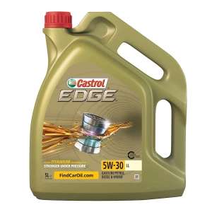 Castrol Edge 5W-30 LL Car Engine Oil, 5 Litres + £10 Costco Voucher - £35.89 delivered (Effective £25.89 after Voucher) From 18 Apr @ Coscto