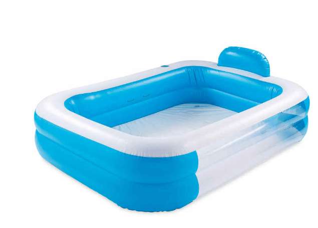 Summer Waves Hexagonal or Rectangular Jumbo Pool £14.99 pre order or instore 14/07.22, Delivery £2.95 free on £30 spend @ Aldi