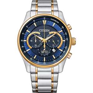 Citizen Chronograph Men's Two Tone Bracelet Watch - Sold by Amazon EU