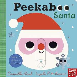 Peekaboo Santa Board book