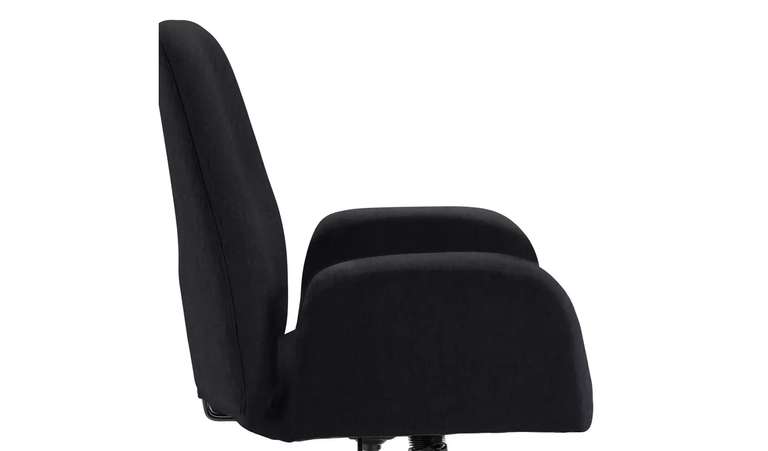 Habitat Clarice Fabric Office Chair - Black & Brass / Grey £50 free Click & Collect @ Argos