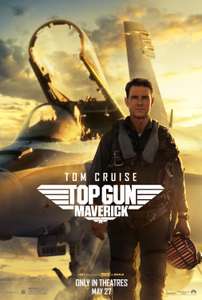 Two Free Cinema Film Tickets for Top Gun: Maverick - Selected Accounts / Locations VIP Customers @ Sky