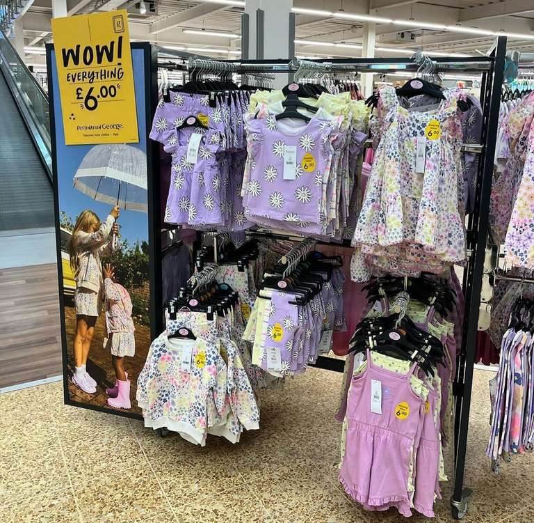 Selected Kids Clothes Just £6 This Easter (Free C&C)