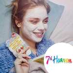 7th Heaven Pamper & Party Skincare Set - 10 x Face Masks, Silver Make Up Bag & Cleansing Face Cloth - Sold by 7th Heaven UK FBA
