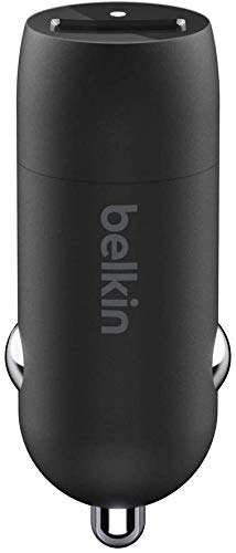 Belkin Quick Charge USB Car Charger 18W (Qualcomm Quick Charge 3.0 Charger £5.50 @ Amazon