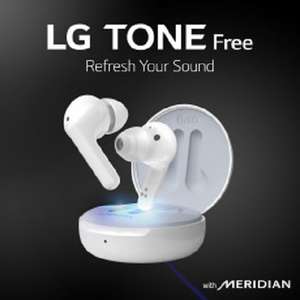 LG TONE Free FN4 True Wireless Bluetooth Earbuds, MERIDIAN Sound, White (Used / Like New) £27.09 delivered @ Amazon Warehouse France