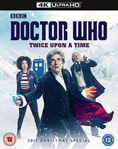 Doctor Who Christmas Special 2017 - Twice Upon A Time [4K UHD + Blu-ray] - £9.99 @ Amazon