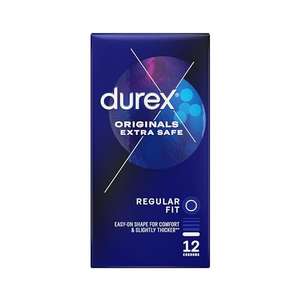 Durex Extra Safe Condoms, Pack of 12 - £3.21 / £2.87 S&S