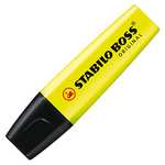 Highlighter - STABILO BOSS ORIGINAL - ARTY - Pack of 5 - Warm Colours £2.50 @ Amazon
