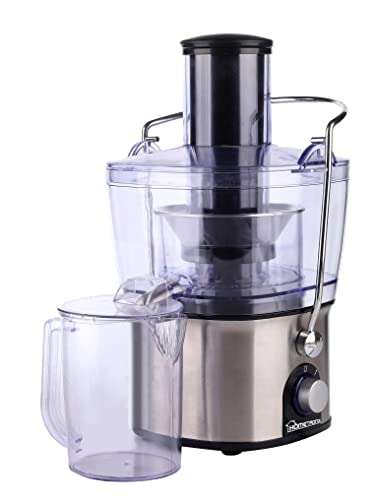 HomeTronix Electric Juicer Fruit Vegetable Citrus Juice Extractor 700W - Sold + Fulfilled by Allied UK
