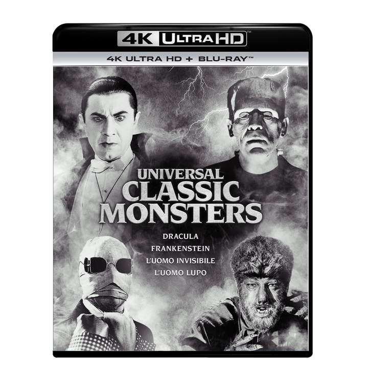 Universal Classic Monsters Collection 4K Ultra-HD + Blu-Ray