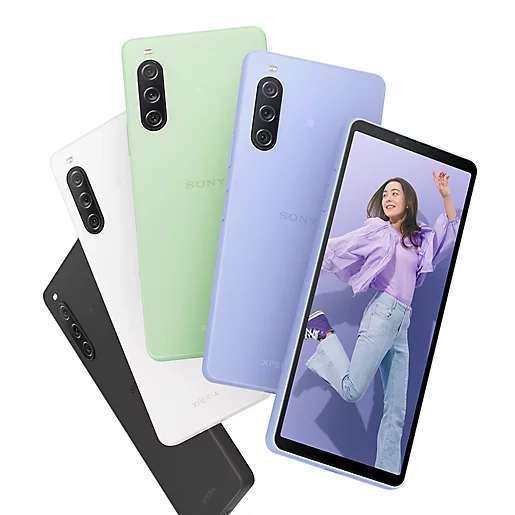 Sony Xperia 10 V Black 6.1 Inch 21:9 Wide OLED Triple lens 3.5 mm