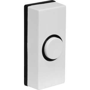 Doorbell Push Button White clearance free click & collect £1.02 @ Toolstation Free click and collect