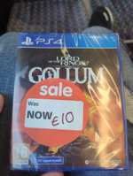 Lord of the Rings: Gollum £3 - Instore Shirley