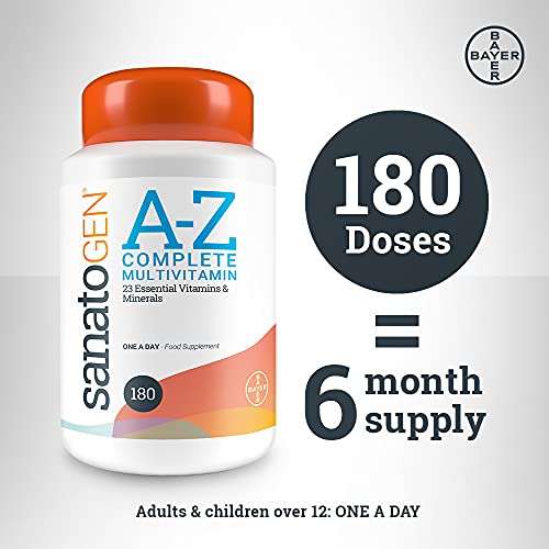 Sanatogen A-Z Complete Multivitamin Tablets 180 Tablets 6 Months Supply £8.79 @ Amazon