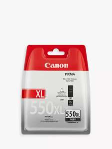 Canon PIXMA PGI-550XL Black Ink Cartridge - £4.75 @ Tesco (Haverhill)