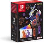 Nintendo Switch – OLED Model Pokemon Scarlet and Violet Limited Edition - £309 @ Amazon
