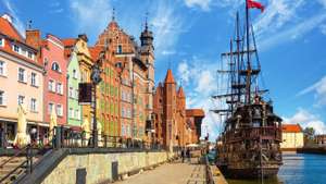 Direct return flight from Belfast to Gdansk (Poland), 25th to 30th April via Ryanair
