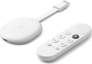 Google Chromecast with Google TV 4K and Voice Remote