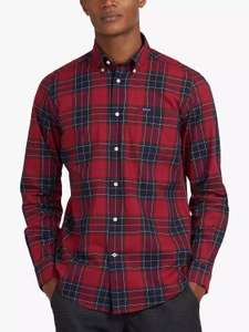 Barbour Tartan Pocket Shirt, Red (size XL only) - £19 + £2.50 Click and Collect / £4.50 delivery @ John Lewis & Partners